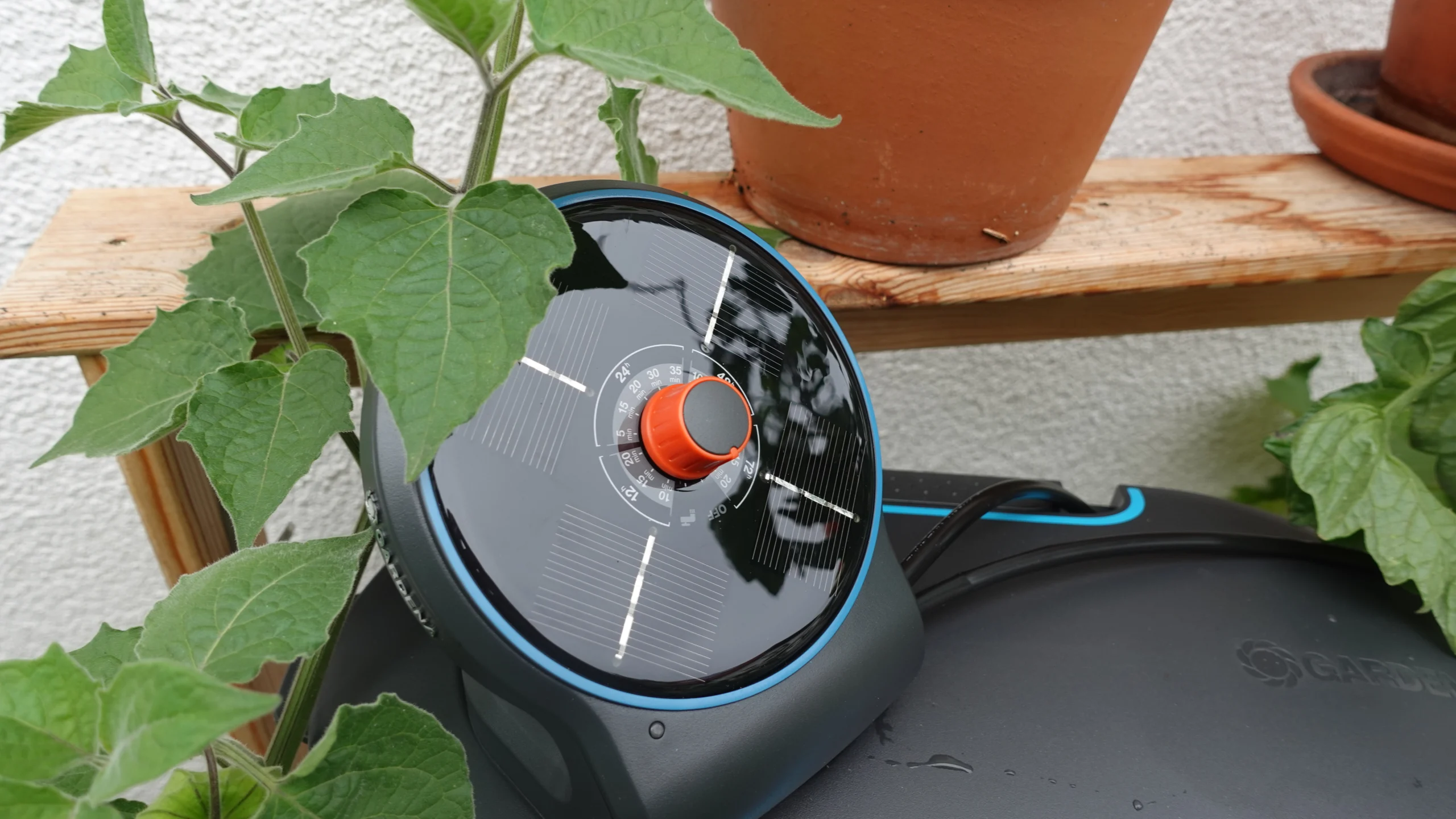 Gardena Aqua Bloom_Zeitschaltuhr Urlaubsbewässerung AquaBloom Zeitschaltuhr
